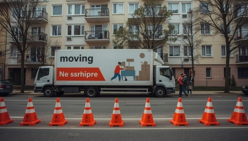 Halteverbotszone beantragen: Was Umzüge wissen müssen